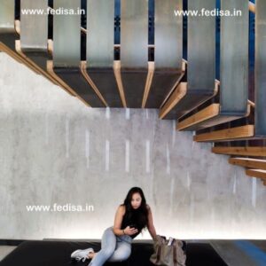 Metal Outdoor Handrails For Stairs, Staircase Handrails With Wood And Glass | Living room stairs