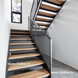 Metal Outdoor Handrails For Stairs, Wood Stair Construction | Living room stairs