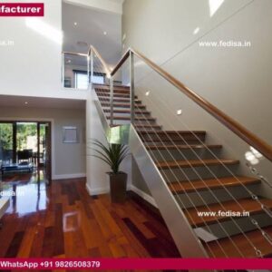 Metal Outdoor Handrails For Stairs, Maple Wood Stairs | Living room stairs