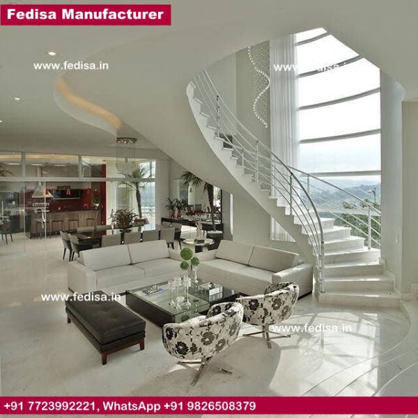 Metal Outdoor Handrails For Stairs, Dark Wood Stair Railing | Living room stairs