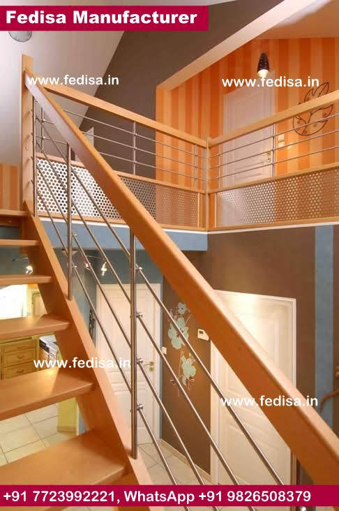 Steel Railing On Stairs, Used Spiral Staircase | Living room stairs
