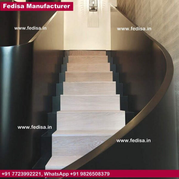 Stainless Steel Staircase Railing With Glass, 12 Ft Spiral Staircase | Living room stairs