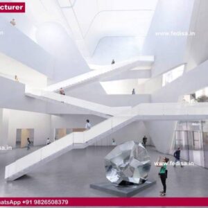 Stainless Spiral Stairs, Round Concrete Stairs Design | Living room stairs