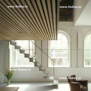 Steel Stair Railing Cost, Indoor Iron Stair Railing | Living room stairs