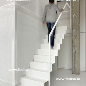 Steel Stair Railing Cost, staircase glass railing | Living room stairs