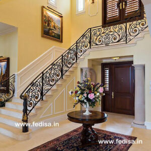 Modern Cable Stair Railing, ss staircase railing price | Living room stairs