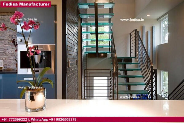 Metal Mesh Stairs, C Channel Stairs | Living room stairs