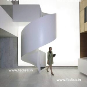 Interior Steel Stairs, Stainless Spiral Stairs | Living room stairs
