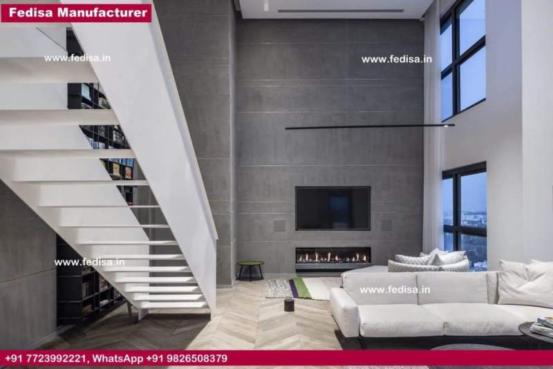 Steel Stairs Residential, Steel Mesh Stairs | Living room stairs