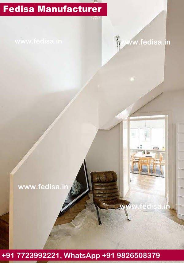 Industrial Staircase Railing, Glass Stair Railings Interior | Living room stairs