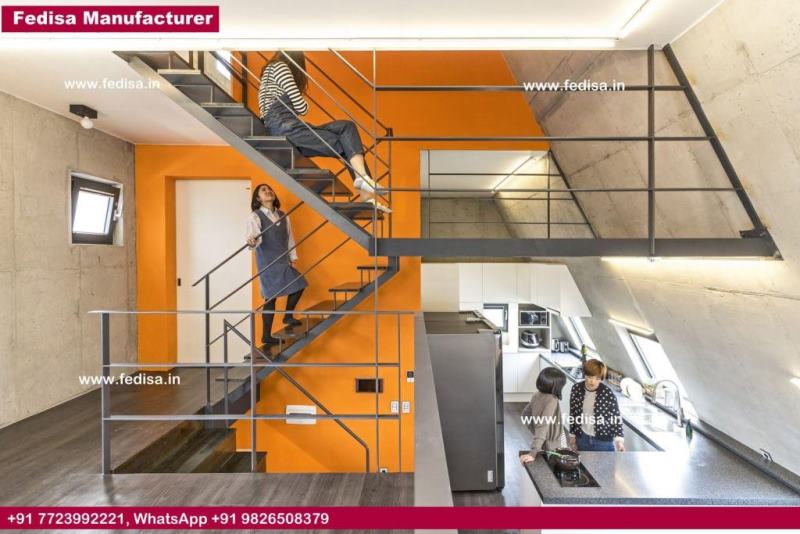 Metal Mesh Stairs, Glass Stairs In House | Living room stairs