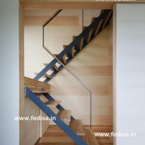 Interior Steel Stairs, Wooden Loft Stairs | Living room stairs