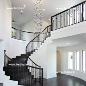 Steel Stairs Residential, Gray Wood Stairs | Living room stairs