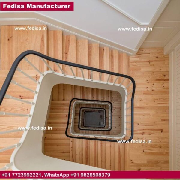Round Metal Staircase, Spiral Staircase Landing | Living room stairs