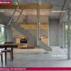 Glass And Metal Stair Railings, Spiral Staircase Outdoor Near Me | Living room stairs