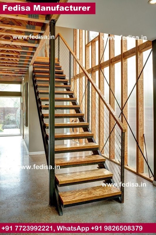 Industrial Staircase Railing, Solid Spiral Staircase | Living room stairs
