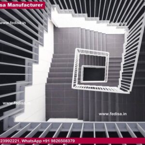 Steel Folding Stairs, 12 Foot Spiral Staircase | Living room stairs