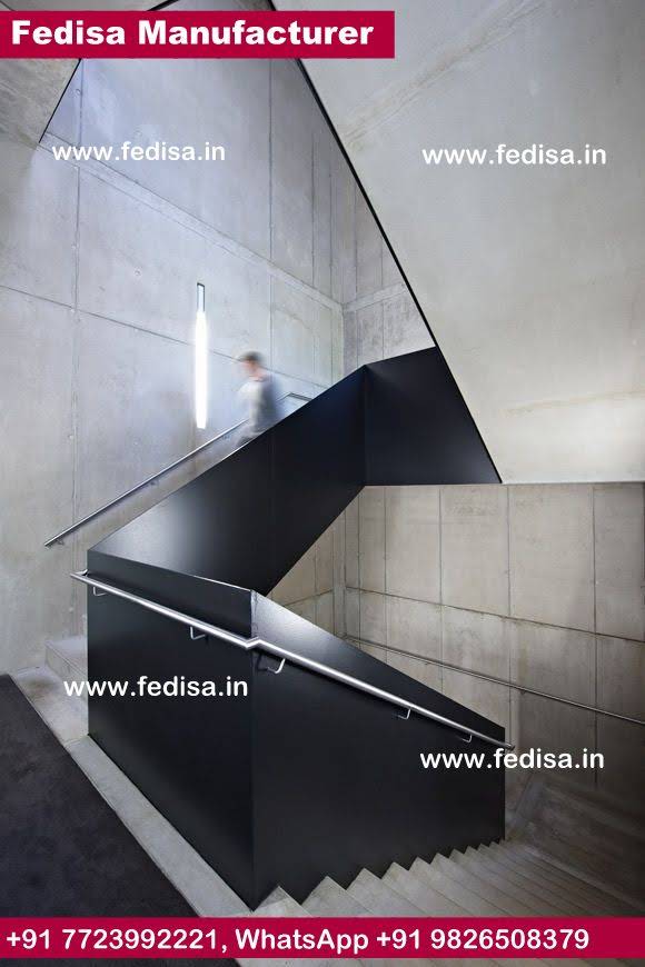 Steel Folding Stairs, Stairs With Rounded Bottom Step | Living room stairs