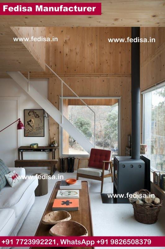 Steel Folding Stairs, Horizontal Iron Stair Railing | Living room stairs