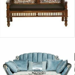 Sofa Set (????? ???): Check Sofa Sets Maharaja Wooden Sofa Looking Good Furniture