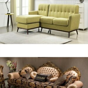 Manufacturers & Suppliers Blue Velvet L Shaped Sofa Sofa Set (????? ???): Check Sofa Sets