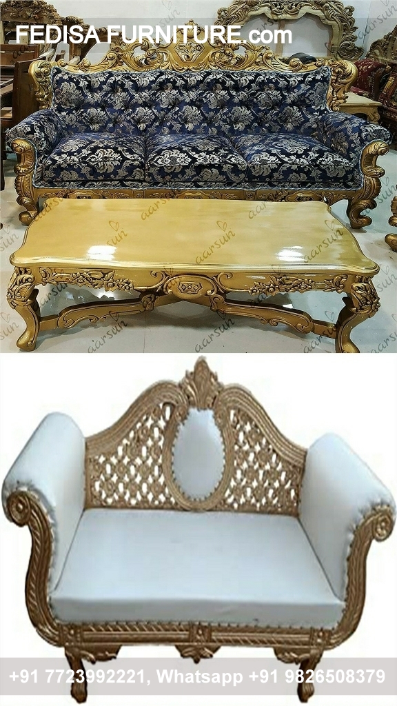 Modern Designed Wooden Sofa Sets 2 Set Sofa Online Sofa Shop India