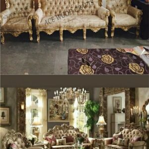 Modern Designed Wooden Sofa Sets L Shape Sofa With Corner Table Sofa Set Manufacturers