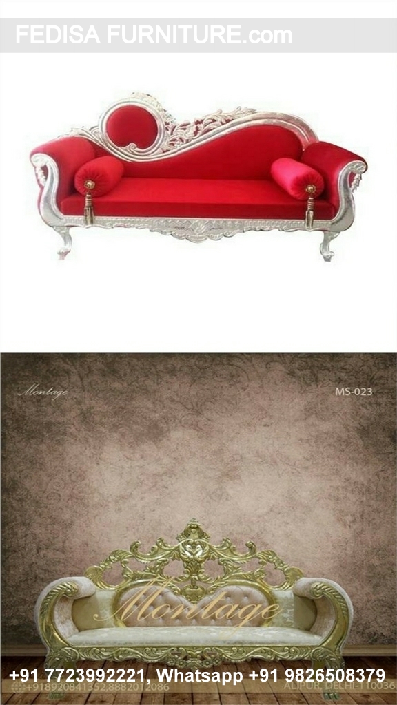 Teak Wood Sofa Set Red Leather Furniture Set Leather Sofa Set