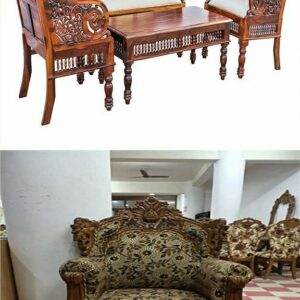 Wooden Sofa Set-lakdi Sofa Set Latest Price 5 Seater Sofa With Table Wooden Sofa Set Price