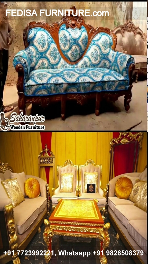 Sofa Set: Buy Wooden Sofa Sets Online Luxury L Shaped Sofa Designer Sofa Set