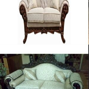 Teak Wood Sofa Set Wooden Sofa 5 Seater L Shape Sofa