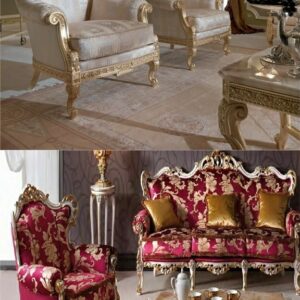 Durian: Buy Furniture Online India Wooden Carved Sofa Set L Shape Sofa Set