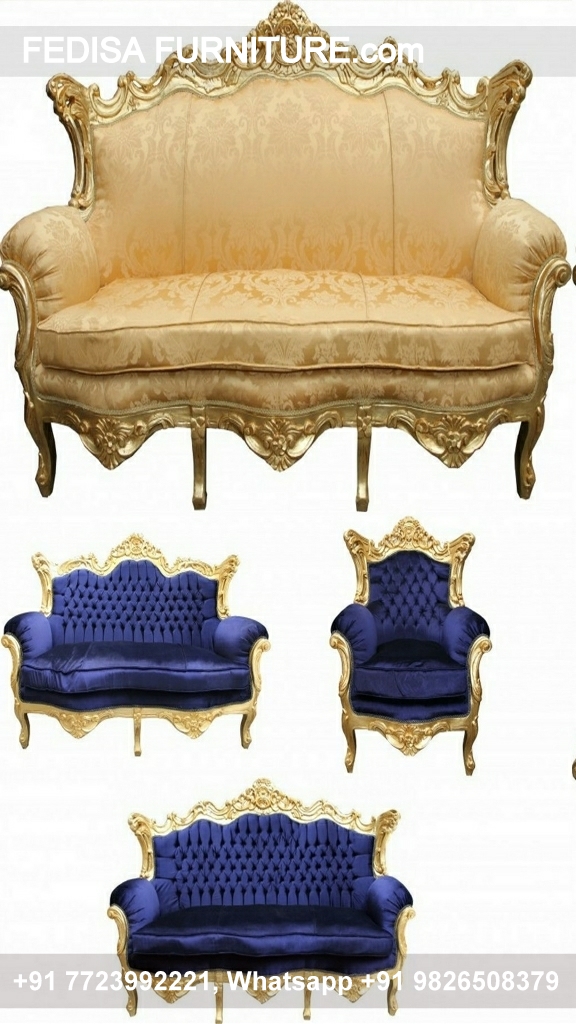 Sofa Set (????? ???): Check Sofa Sets Wooden Setty Online Furniture Stores In Loni