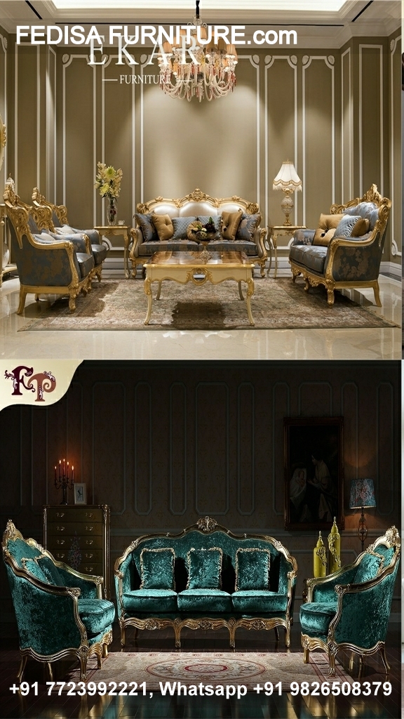 Online Sofa Shop India Blue Velvet Sofa Set Online Furniture Stores In Vijayanagaram