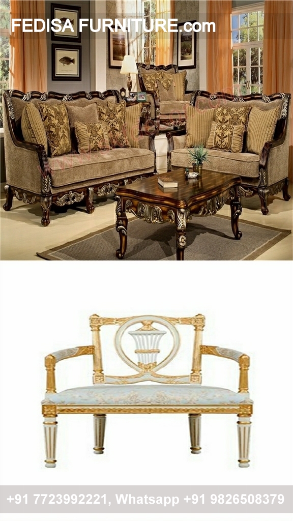 Sofa Set: Buy Modern Leather & Fabric Sofa Cane Sofa Set Online Online Furniture Stores In Uttar Pradesh