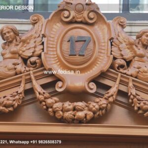 Luxury Front Boundary Wall Design Of House Cycladic Gem Luxury Villa Booking Floor Design