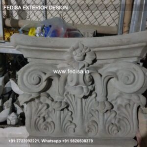 Classic Single Story House Front Design Diwani Luxury Villas West Facing House Plan