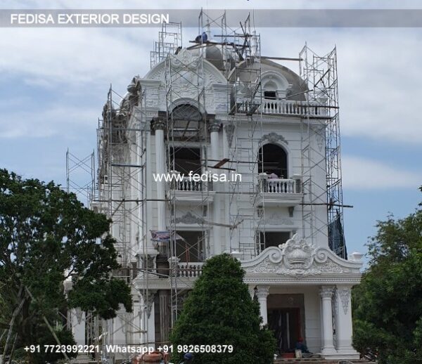 Classic Exterior Design Villa Luxury Batu Two Bedroom House Plans