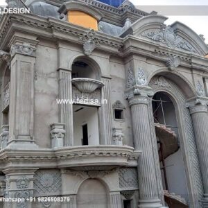 Classic House Front Design Airbnb Luxury Villas Study Room Decoration