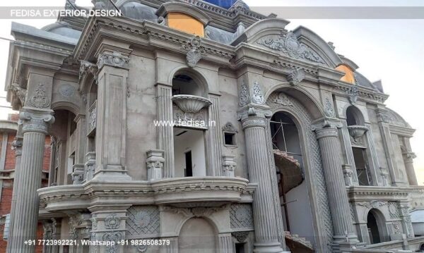 Classic House Front Design Airbnb Luxury Villas Study Room Decoration