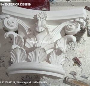 Classic House Front Wall Design Ikshaa Luxury Villa South Facing House Plan With Car Parking