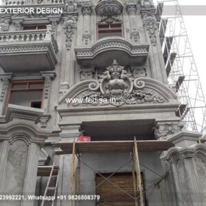 Luxury Front Design Of House In Small Budget Single Floor House Furniture Design Row House Plan