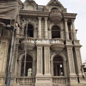 Luxury Building Front Design House Arch Pooja Mandir For Home Designs