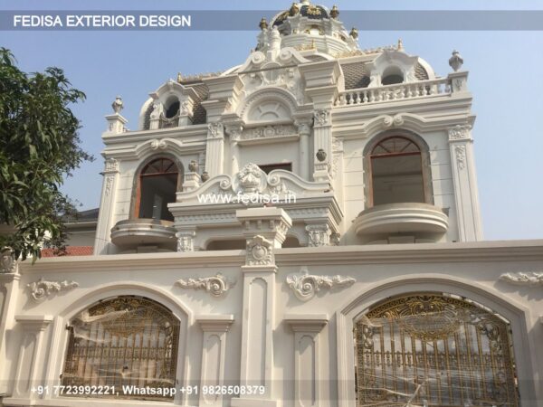 Luxury House Design Front Side Home Parapet Design North Facing House Vastu Plan With Pooja Room