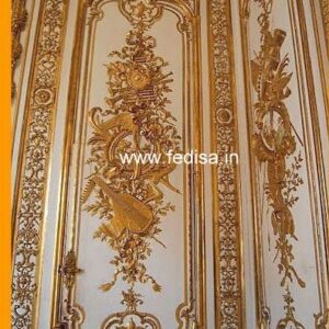 Classic Front Wall Design In Indian House Dream House Design Interior Design For Drawing Room