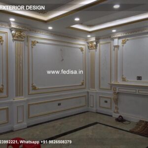 Classic Home Front Wall Design Drawing Room Decor Ideas Interior Decorating Ideas