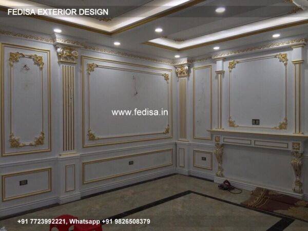 Classic Home Front Wall Design Drawing Room Decor Ideas Interior Decorating Ideas