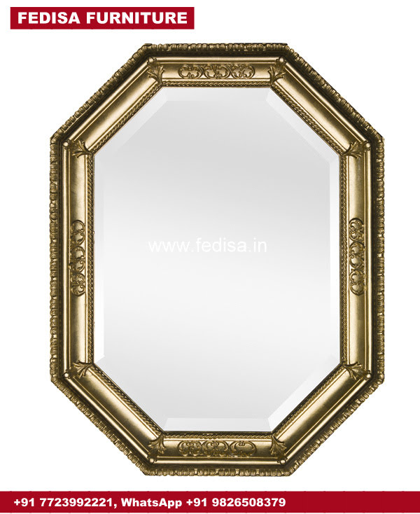Hexagon Mirror Wrought Iron Mirror Buy Wall Mirrors Online At Low Prices