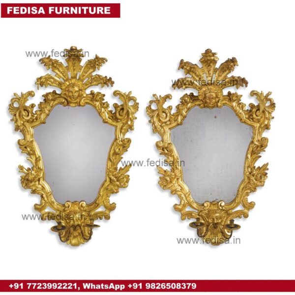 Round Gold Mirror Round Mirror Online Buy Wall Mirrors Online At Low Prices