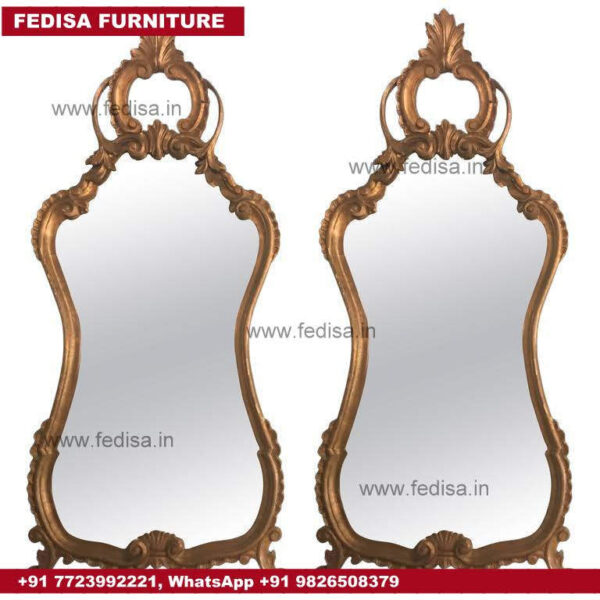 Round Wall Mirror Antique Gold Mirror French Buy Wall Mirrors Online At Low Prices